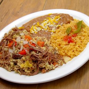 machaca plate